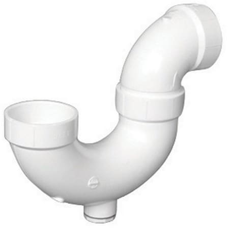 Charlotte Pipe And Foundry PVC00707X0600HA 15 in PTrap with Clean Out 42715